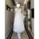 Miss Point The Era Of Light Clothing Empire Waist Deluxe Short and Long One Piece(Reservation/Full Payment Without Shipping)